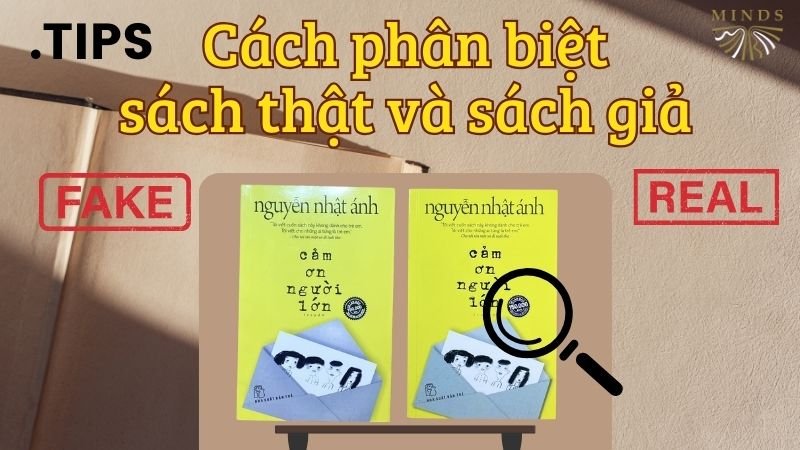 Cách phân biệt sách thật và sách giả