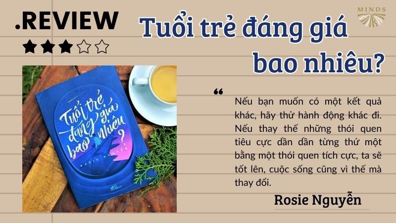 review sách tuổi trẻ đáng giá bao nhiêu