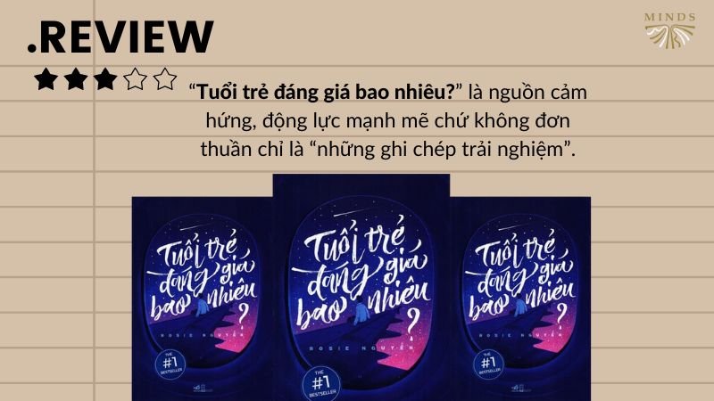 review sách tuổi trẻ đáng giá bao nhiêu