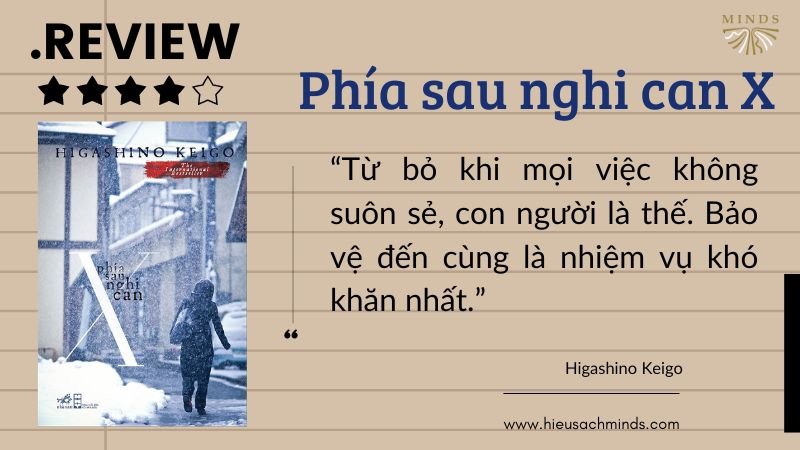 Review sách Phía sau nghi can X