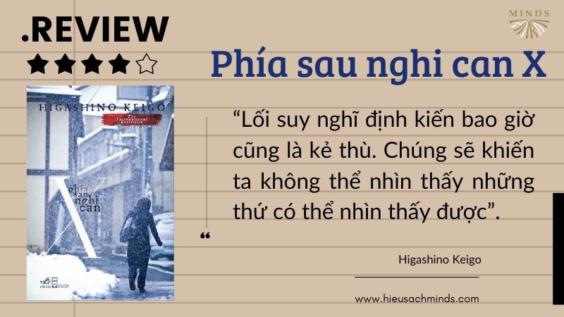 Review sách Phía sau nghi can X